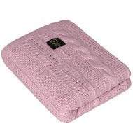 YOSOY Dreamy Brushed 100% Cotton, 75 × 100cm, Pink - Blanket