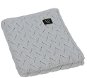 YOSOY Spring in 100% Brushed Cotton, 90 × 80cm, Grey - Blanket