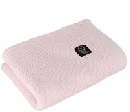 YOSOY French 100% fésült pamutból, 100 × 80 cm, világos rózsaszín - Pléd