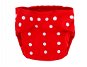 SIMED Mila s nastaviteľnou veľkosťou, červené 0102 - Plienkové nohavičky