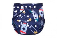 SIMED Mila with Adjustable Size, Space Rocket 0211 - Nappies