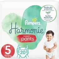 PAMPERS Pants Harmonie vel. 5 (20 ks) - Plenkové kalhotky