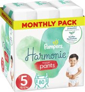 PAMPERS Pants Harmonie veľ. 5 (4× 20 ks) - Plienkové nohavičky