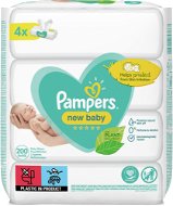 PAMPERS New Baby 4×50 pcs - Baby Wet Wipes
