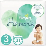 PAMPERS Harmonie veľkosť 3 (31 ks) - Jednorazové plienky