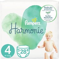 PAMPERS Harmonie veľkosť 4 (28 ks) - Jednorazové plienky