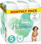 PAMPERS Harmony size 5 (96 pcs) - Disposable Nappies