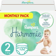 PAMPERS Harmonie veľkosť 2 (132 ks) - Jednorazové plienky