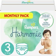 PAMPERS Harmony size 3 (180 pcs) - Disposable Nappies