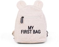 CHILDHOME My First Bag Teddy Off White - Detský ruksak