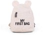 CHILDHOME My First Bag Teddy Off White - Detský ruksak