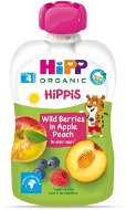 HiPP BIO 100% Fruit Apple-Peach-Forest Fruit from 4 months, 6 × 100g - Baby Food