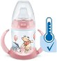 NUK Learning Bottle DISNEY-Bear Winnie the Pooh with temperature control 150 ml pink (mix of motifs) - Children's Water Bottle