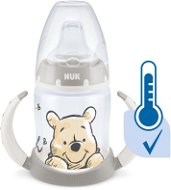 NUK Learning Bottle DISNEY-Bear Winnie the Pooh with temperature control 150 ml white (mix of motifs - Children's Water Bottle