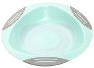 BabyOno Baby Plate with Suction Cup, Mint - Children's Plate