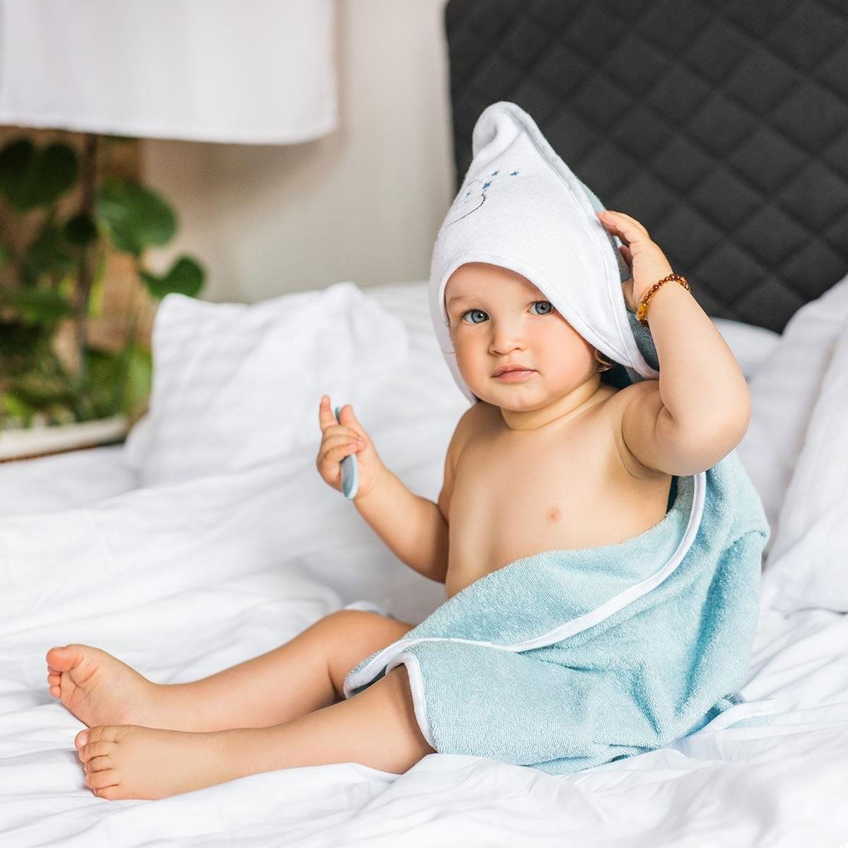 Terry towel for discount baby