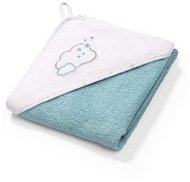 BabyOno Terry Towel with Hood 100 × 100cm, Blue - Children's Bath Towel