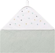 BabyOno froté uterák s kapucňou 100 × 100 cm, svetlozelený - Detská osuška