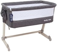 Baby Mix Travel Cot for Parents' Bed, Grey - Travel Bed