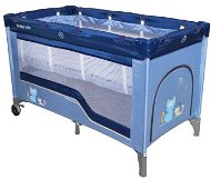 Baby Mix Cat Travel Cot, Blue - Travel Bed