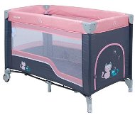 Baby Mix Cat Travel Cot, Pink - Travel Bed
