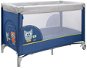 Baby Mix Travel Cot Owl, Dark Blue - Travel Bed