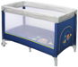 Baby Mix Travel Cot Sparrows, Blue - Travel Bed