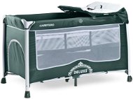 Caretero Deluxe Travel Cot, Green - Travel Bed