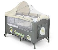 Milly Mally Mirage Deluxe Travel Cot, Beige - Travel Bed