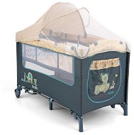 Milly Mally Mirage Deluxe Travel Cot, Blue Toys - Travel Bed