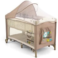 Milly Mally Mirage Deluxe Travel Cot, Pink Lion - Travel Bed
