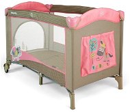 Milly Mally Mirage Travel Cot, Pink Cow - Travel Bed