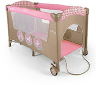 Milly Mally Mirage Travel Cot, Pink Toys - Travel Bed