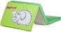 Caretro Foldable Crib Mattress, Elephant, Green - Mattress