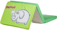 Caretero skladací matrac do postieľky Elephant, zelený - Matrac