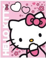 KAUFMANN Children's Double-sided Car Blanket - Hello Kitty, 120 × 150cm - Blanket