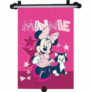 KAUFMANN Sun Blind for Car - Minnie, Dark Pink - Roller Blind