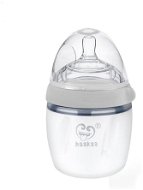 Haakaa silikónová dojčenská fľaška sivá 160 ml - Dojčenská fľaša