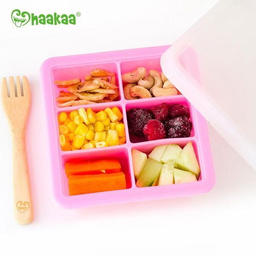 haakaa Baby Food and Breast Milk Freezer Tray, Silicone Freezer