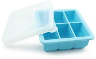 Haakaa silikónová forma na zmrazenie potravín a materského mlieka 6× 70 ml, modrá - Forma