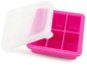 Haakaa Silicone Mould for Freezing Food and Breast Milk 6 × 70ml Pink - Mould