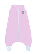 Natulino Little Walkers extra thin summer sleeping bag with legs, Natural pink/grey, XL (Vel. 92/1 - Children's Sleeping Bag