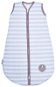Children's Sleeping Bag Natulino zimní spací pytel, Blue Stripes / Warm Grey, 3vrstvý, S (0 – 6 m) - Spací pytel pro miminko