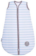 Natulino extra thin summer sleeping bag, Blue Stripes / Grey, 1-layer - Children's Sleeping Bag