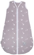 Natulino extra thin summer sleeping bag, Animals Grey / White, 1-ply, M (6 - 12 m) - Children's Sleeping Bag