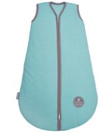 Natulino extra thin summer sleeping bag, Mint / Grey, 1-layer, S (0 - 6 m) - Children's Sleeping Bag