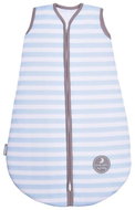 Natulino sleeping bag spring/autumn, Blue Stripes / Warm Grey, 2-ply, M (6 -12 m) - Children's Sleeping Bag