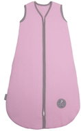 Natulino sleeping bag spring/autumn, Natural Pink/Warm Grey, 2-ply, L (12 - 18 m) - Children's Sleeping Bag