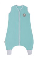 Natulino Little Walkers sleeping bag with legs, Natural mint/white, Xl (Size 92/110) - Children's Sleeping Bag