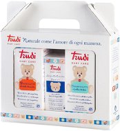 TrudiBaby Baby Care darčekový balíček toaletná voda, kúpeľové mlieko a šampón - Sada drogérie